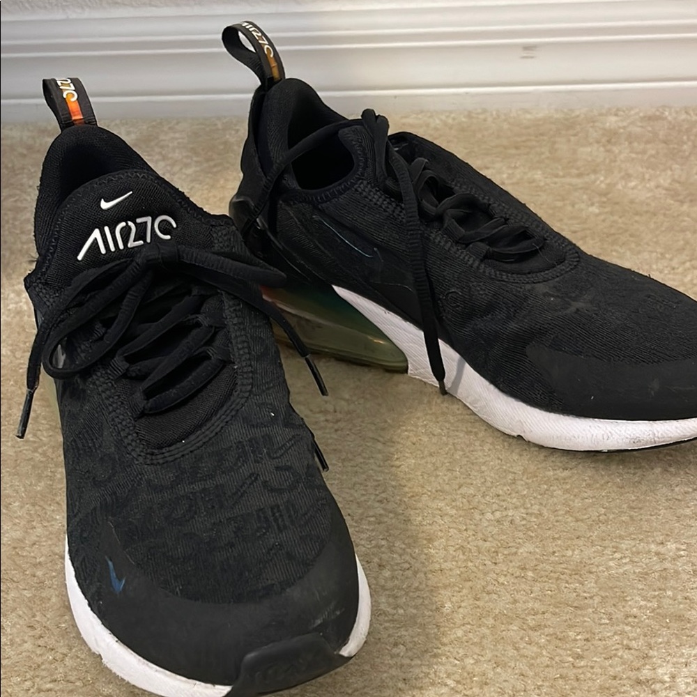 Nike Air Max 270 Black and White Sneakers